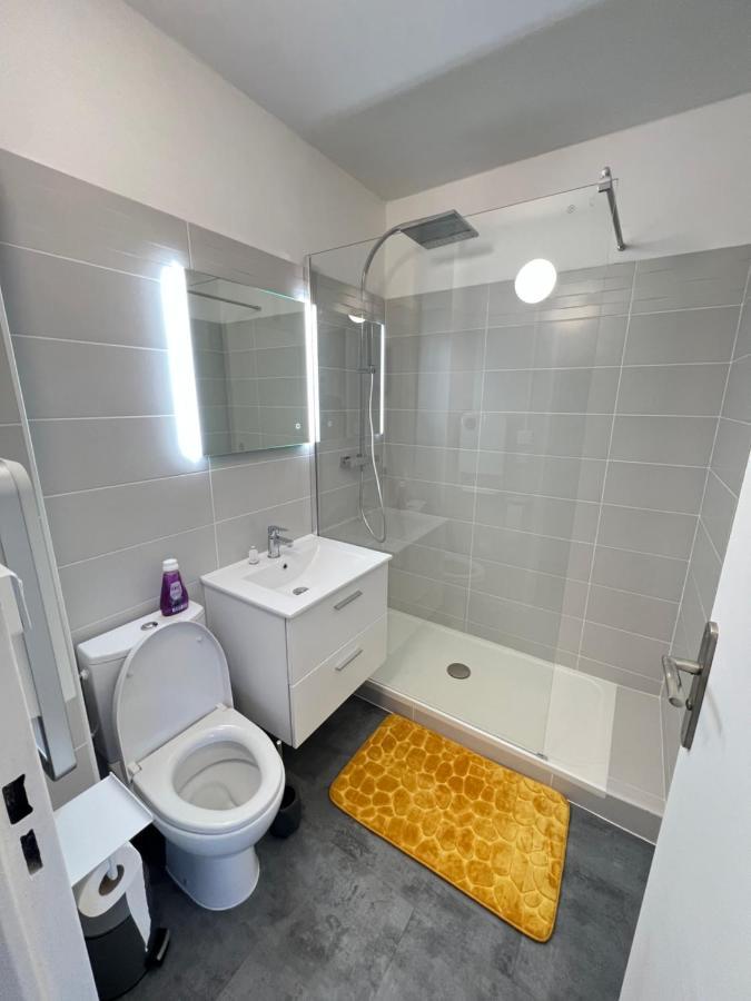 Superbe Studio En Residence Proche De La Mer Cagnes-sur-Mer Bagian luar foto